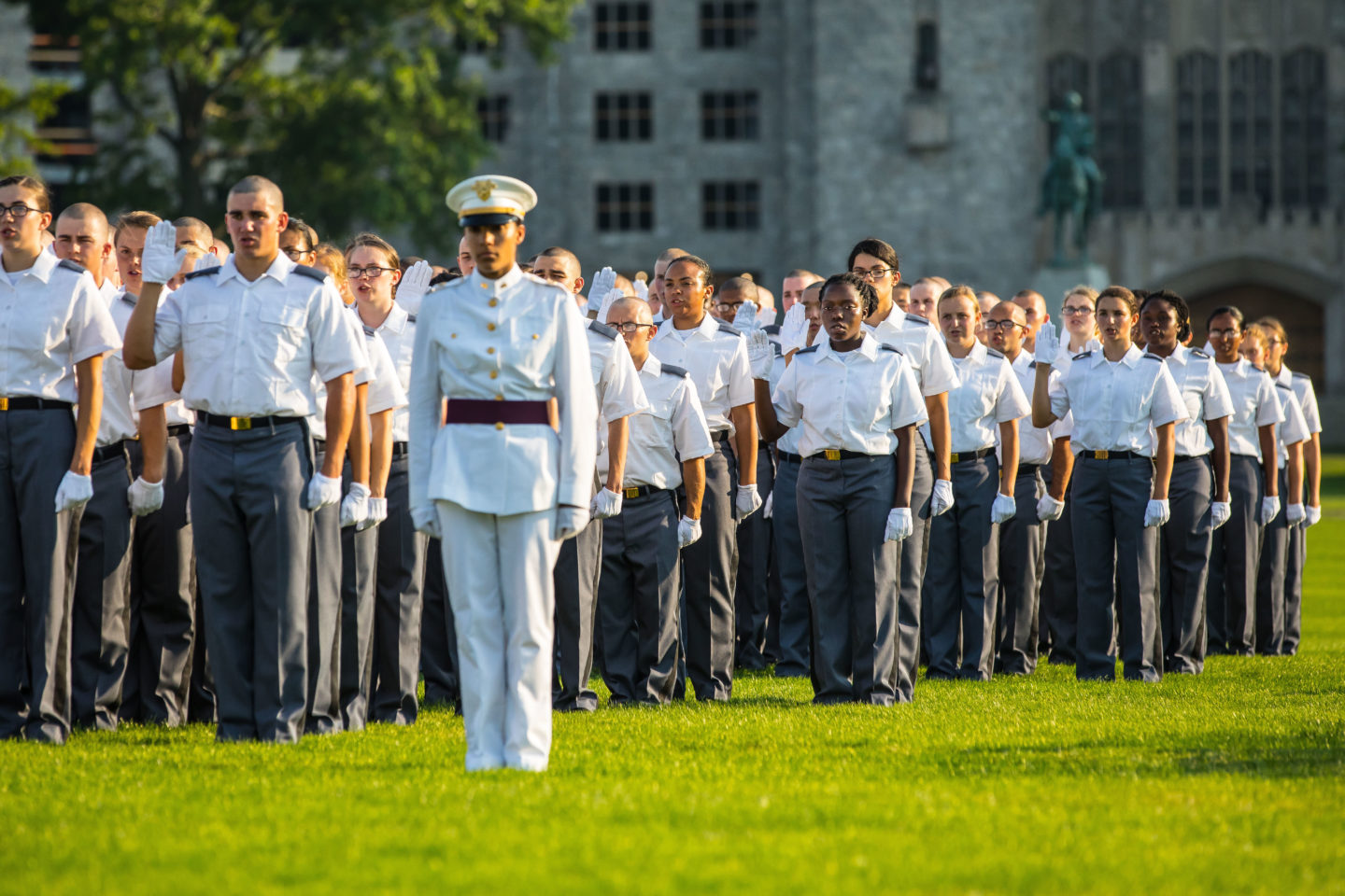 From Civilian to Cadet: R-Day 2018